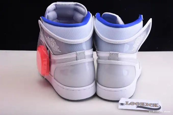 Rep Racer Air High Zoom Jordan 1 CK6637-104 Retro White Blue 0529